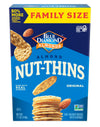 Blue Diamond Almonds Nut-Thins Gluten Free Cracker Crisps, Original, Family Size, 7.7 oz (Pack of 6)