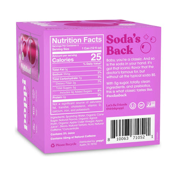 poppi Doc Pop Prebiotic Soda, 4pk 12 Fl Oz each