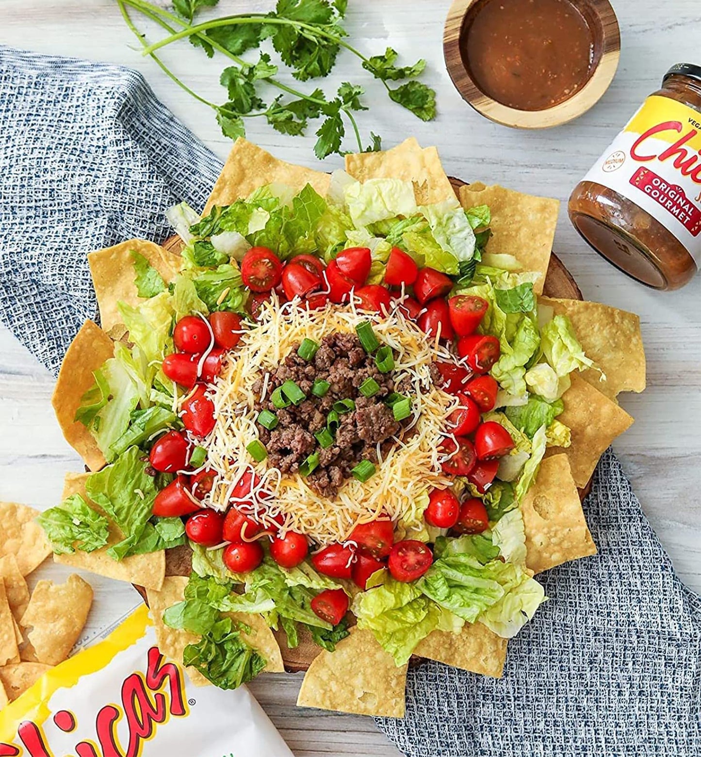 Chicas Tortilla Chips, White Corn Tortilla Chips Lime, Gluten Free, Vegan, Non-Gmo, For Dips, Spreads & More, 7.5 Ounce Bag (Pac