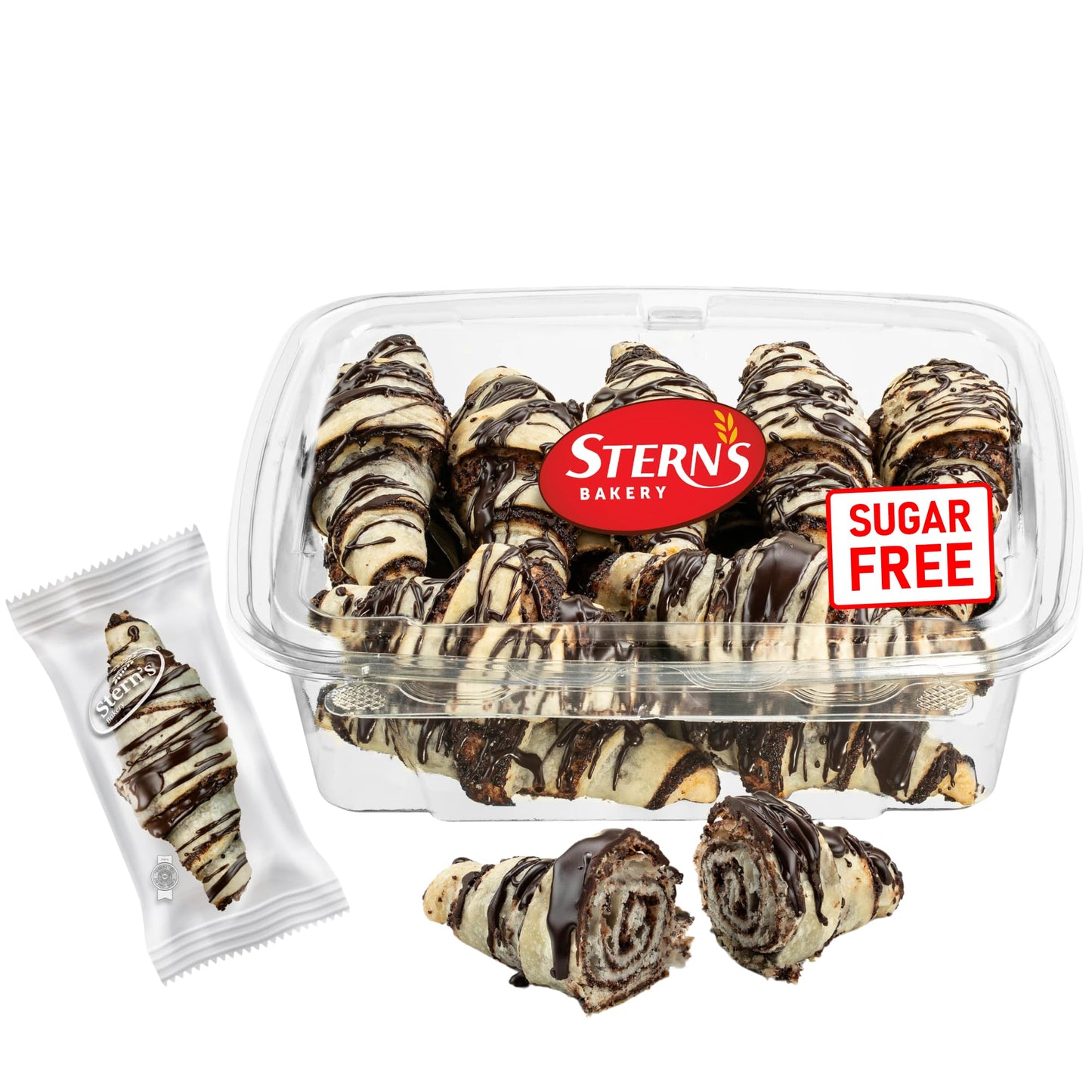 Sugar Free Pastries | Chocolate Croissant Chocolate Babka Bread | Breakfast Pastry | Dairy & Nut Free | Preservative Free | Uniq
