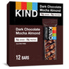 Kind Bars, Dark Chocolate Mocha Almond, Healthy Snacks, Gluten Free, Low Sugar, 5G Protein, 12 Count