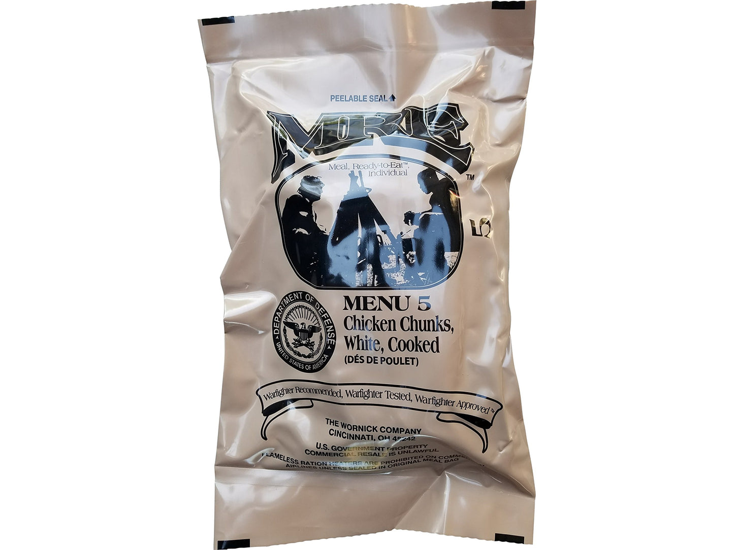 Ultimate 2018 Us Military Mre Complete Meal Inspection Date January 2018 Or Newer (Chicken Chunk)