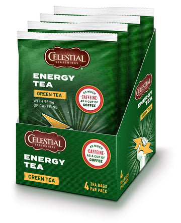 Cs Tea Energy Green Caff ( 24 X 4 Bag )