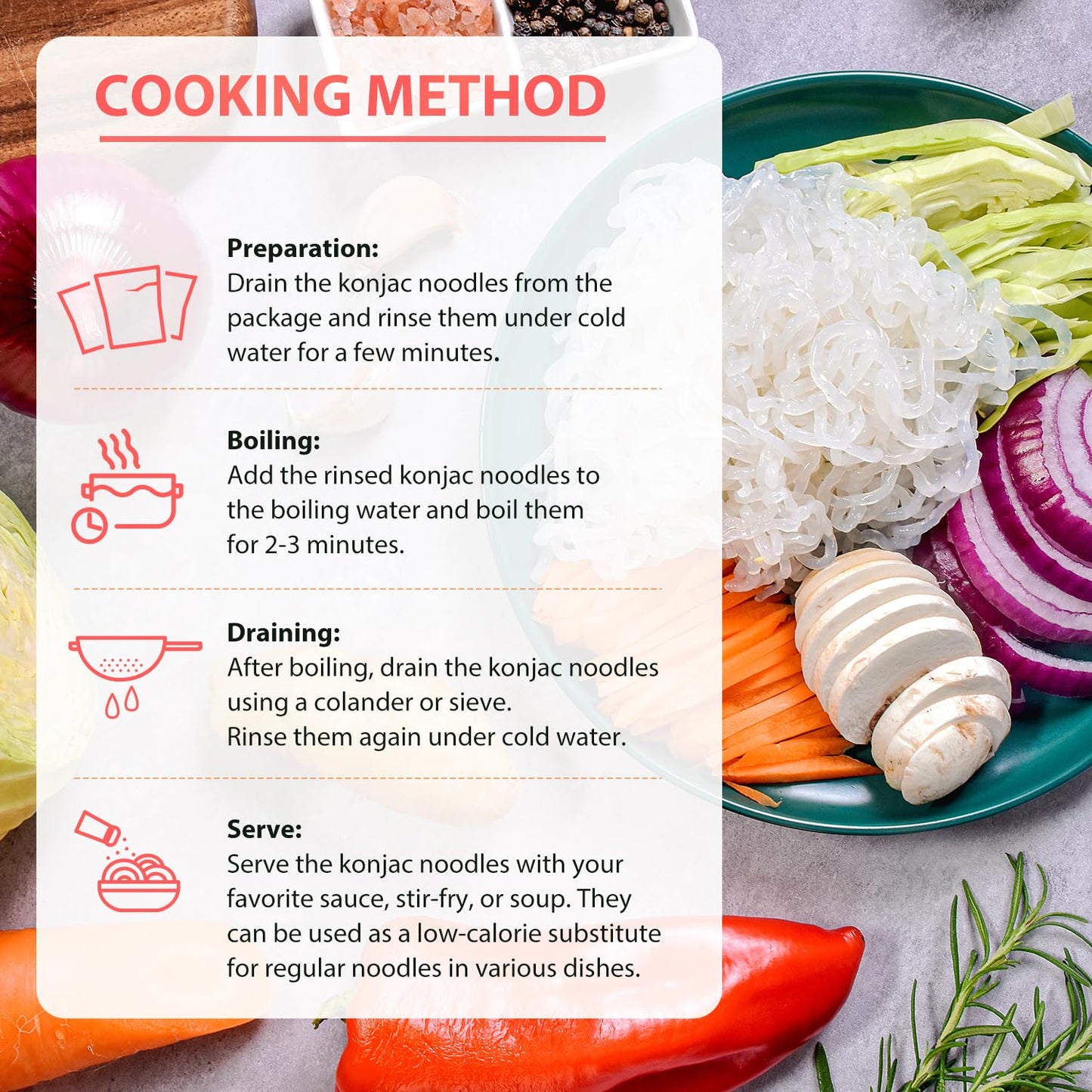 Soeos Konjac Noodles, Fettuccine Pasta, Low Calorie, Low Carb, Keto And Paleo Friendly Shirataki Noodle, Gluten-Free, Fat Free,