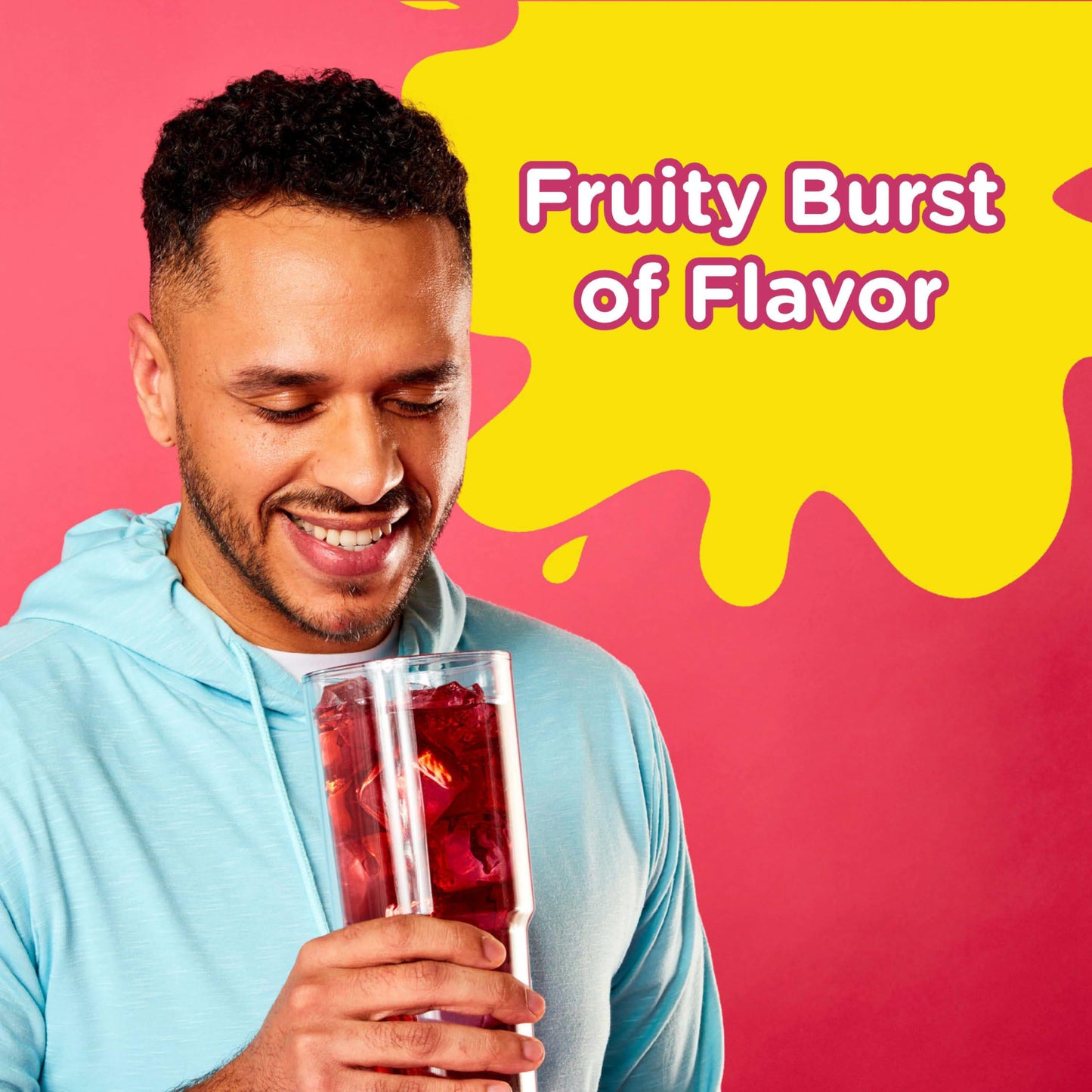 Starburst Singles To Go Powdered Drink Mix, Fruit Punch, Sugar-Free Drink Powder, Just Add Water,6 Count (Pack Of 12)