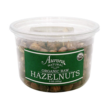 Aurora Products Organic Hazelnuts, 9 Ounce