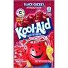 Kool-Aid Soft Drink Mix - Black Cherry, Unsweetened, Caffeine Free, 0.13 oz/envelope, Pack of 15