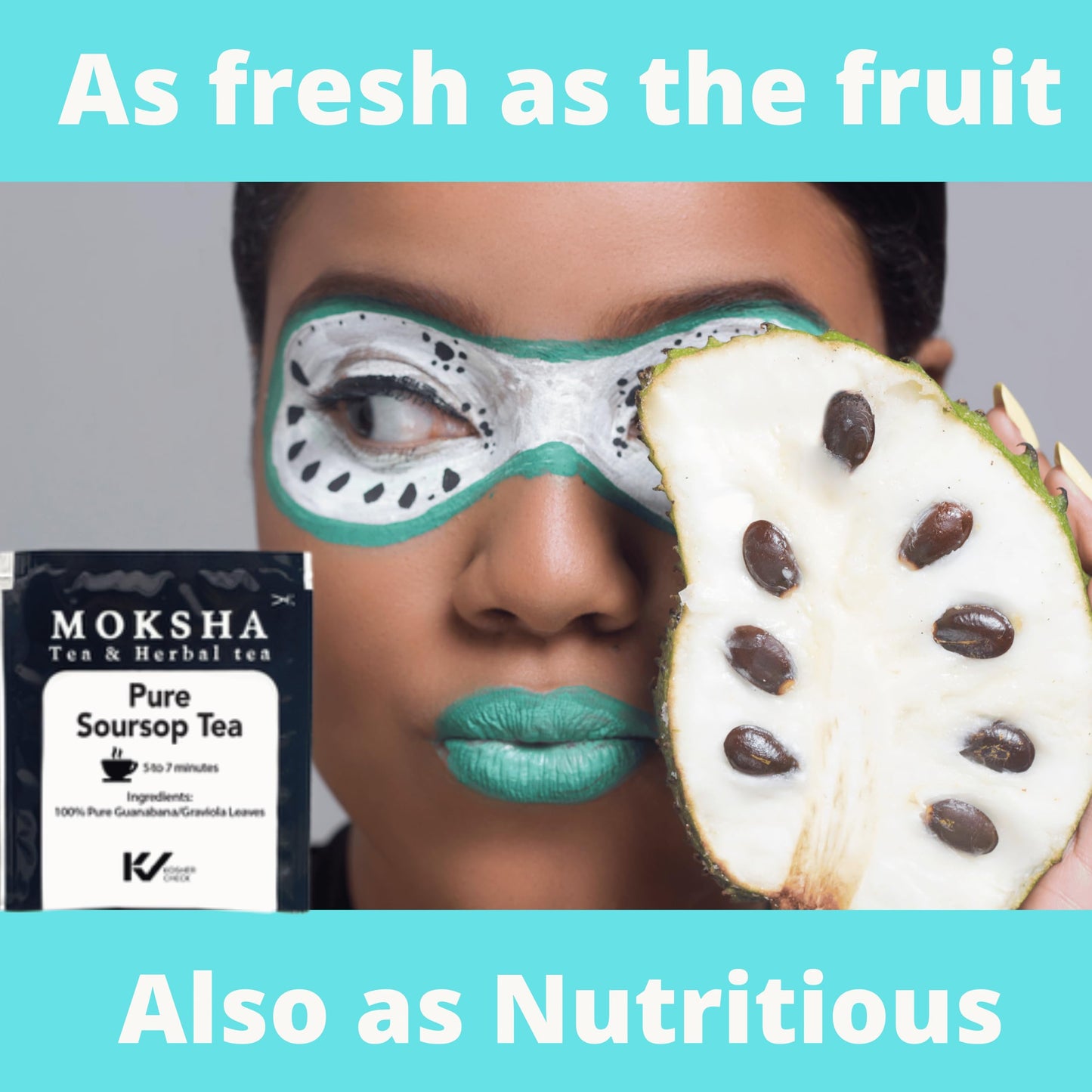 Greystone Tea Pure Soursop Tea - Guanabana Leaves - 40 Tea Bags - Pack of 2