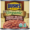 BUSH'S BEST Organic Baked Beans, 16 Ounce Can - Canned Beans, Baked Beans Canned, USDA Certified Organic, Source of Plant Based