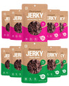 Korean Classic Savory and Bold & Spicy Vegan Jerky - 11g Plant-Based Non-GMO Soy Protein, Low-Fat On the Go Snack - 150 Calories