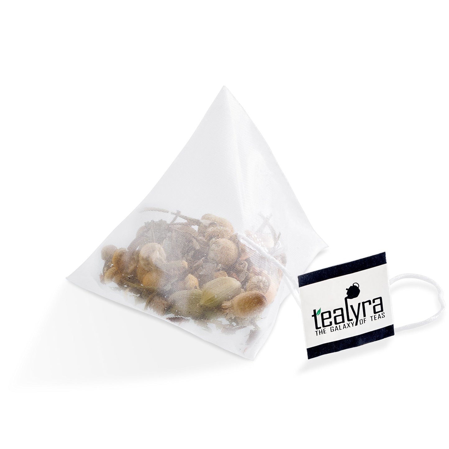 Tealyra Herbal Tea - Chamomile Honeybush Lavender - Caffeine-Free - 25 Pyramid Sachets