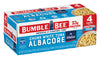 Bumble Bee Chunk White Albacore Tuna In Water, 5 Oz Can (Pack Of 4) - Wild Caught Tuna - 23G Protein Per Serving, High In Omega-3S - Non-Gmo Project Verified, Gluten Free, Kosher