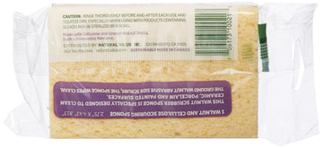 Natural Value Walnut Scrubber Sponge (Pack Of 24)