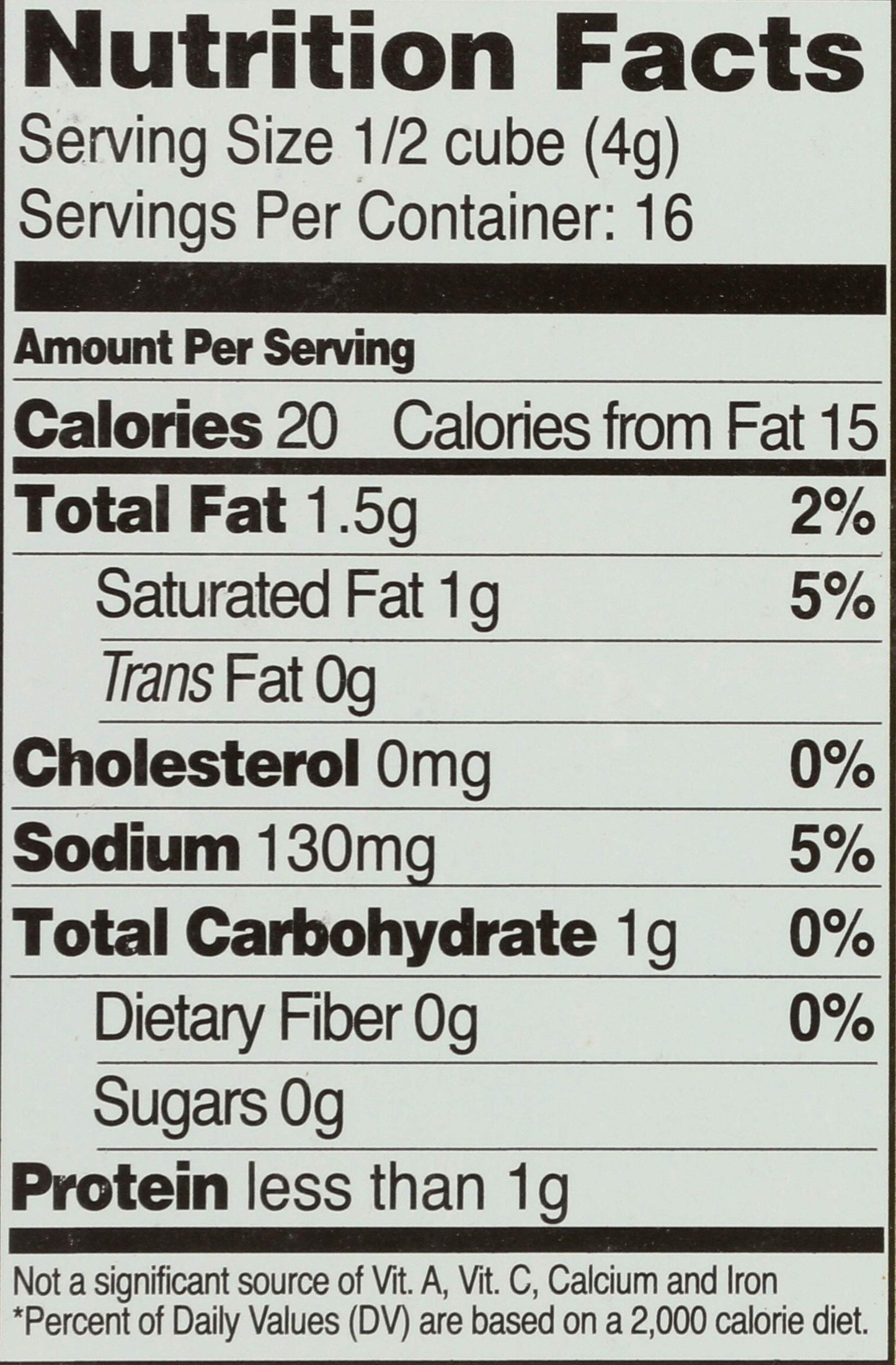 Edward & Sons Low Sodium Veggie Bouillon Cubes, 2.2 oz