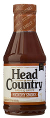 Head Country Bar-B-Q Sauce Hickory Smoke Flavor 20 oz (Pack of 12)