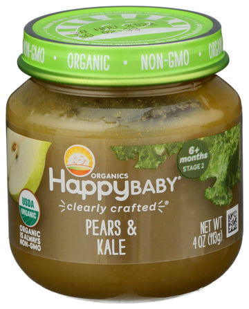 Og2 H B Pears Kale Stg2 ( 6 X 4 Oz   )