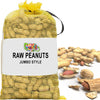 Fruidles Raw Peanuts, Raw Peanuts In Shell, Great For Boiling, Squirrels Feed, Birds Feed And Wildlife, 25 Pound Bag (Single)