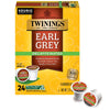 Twinings Decaf Earl Grey K-Cup Pods for Keurig, Decaffeinated Black Tea Flavoured with Citrus and Bergamot, 24 Count (Pack of 1)