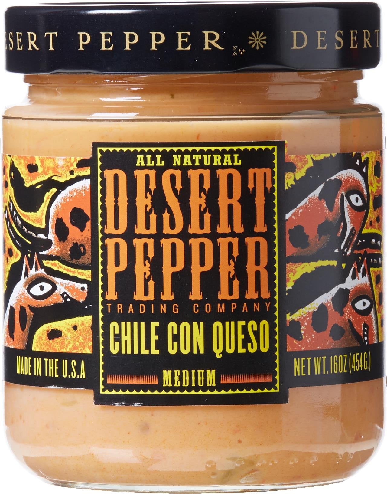 Desert Pepper Chile Con Queso Dip, 16-Ounce, Pack of 3, Model 00023303