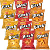 Osem Bissli Variety Pack - 3 Bold Flavors: Falafel, Pizza, BBQ, 1.23oz Bags (Pack of 12) - Crunchy Wheat Snacks