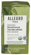 Allegro Tea, Organic Decaf Green Tea Bags, 20 Ct