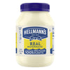 Hellmann's Real Mayonnaise for a Creamy Condiment for Sandwiches & Simple Meals, No Gluten, Made With 100% Cage Free Eggs, 30 Fl