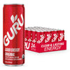 GURU Organic Energy Drink, Plant-Based Caffeine, Gluten-Free, Vegan, 12oz (Pack of 24)