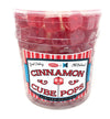 Hard Candy Cube Lollipop Suckers: Individually Wrapped Flavored Sucker Pack by Espeez - Old Fashioned Square Party Pops in Bulk - Cinnamon 100 Count