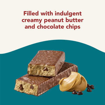 think! Vegan/Plant Based High Protein Bars - Peanut Butter Chocolate Chip, 13g Protein, 5g Sugar, No Artificial Sweeteners, Non