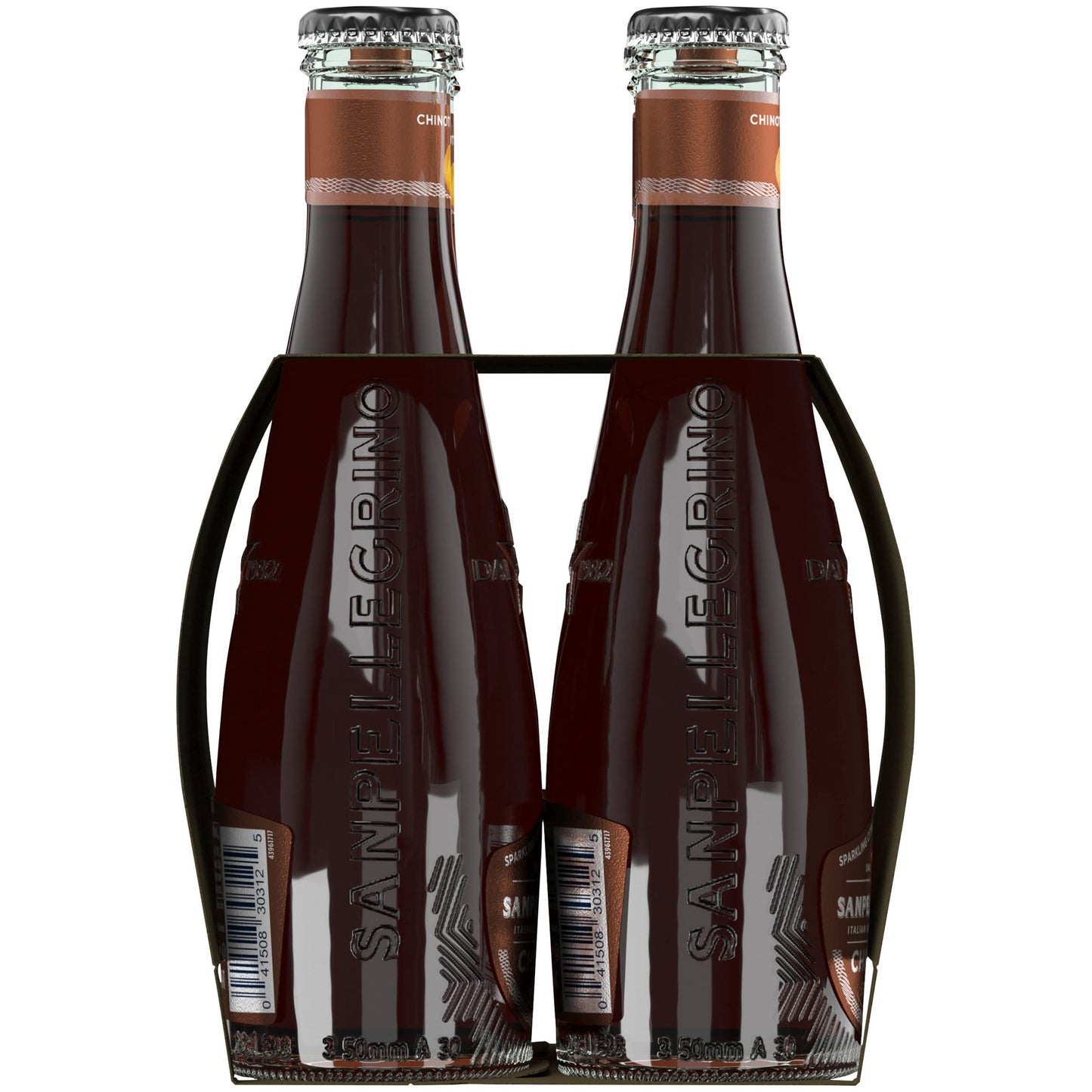 Sanpellegrino Italian Sparkling Drink Chinotto, Sparkling Citrus Beverage, 4 Pack Of 6.75 Fl Oz Bottles