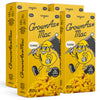 GrownAs Vegan Mac & Cheese - Dairy-Free, High Protein Snack, 4 Pack, 25g Protein per Pack