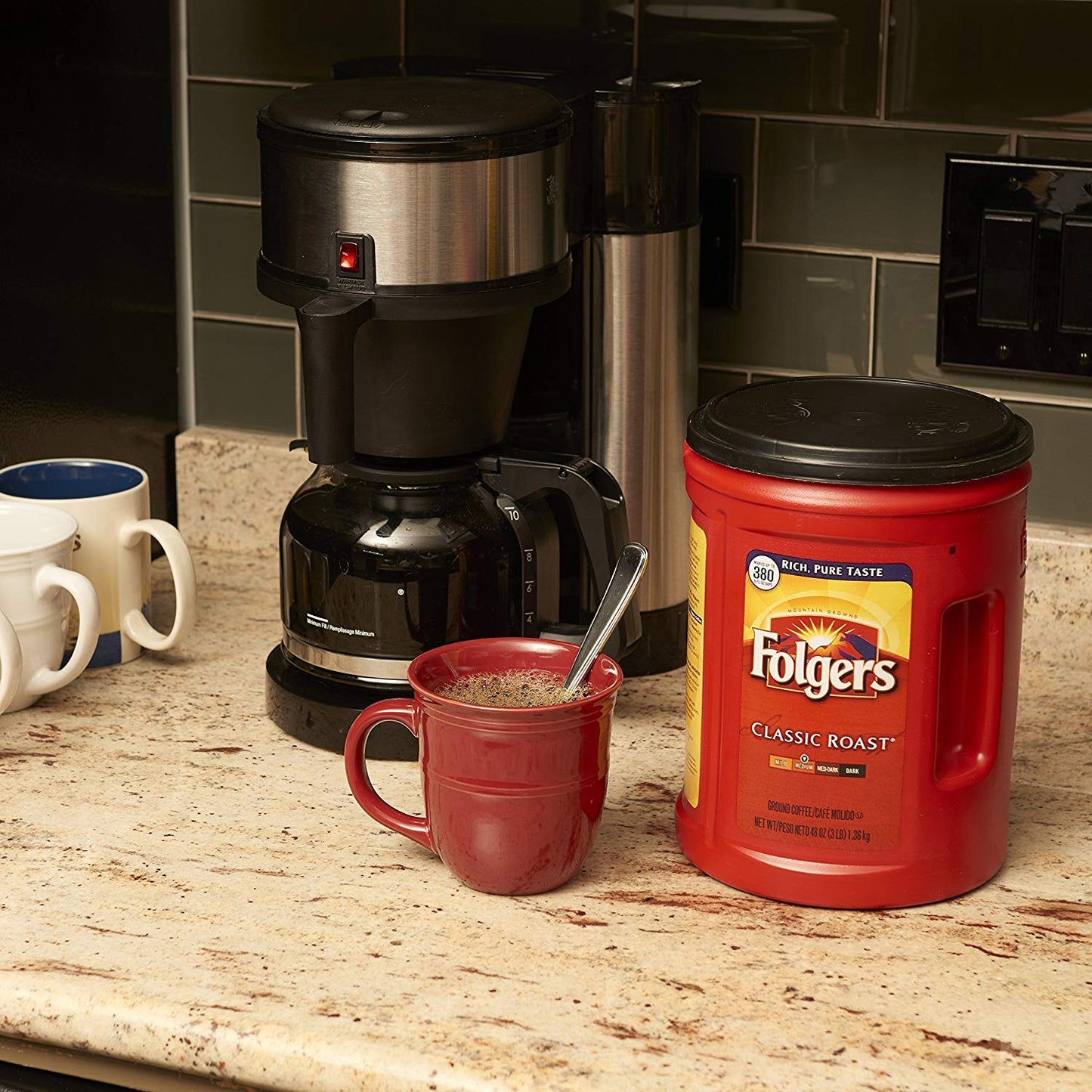 Folgers Ground Coffee 48 Oz, 4 Cans