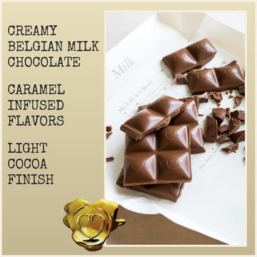 Chocolove Creamy Milk Chocolate Bars | 33% Cocoa | Crafted With Silky Belgian Chocolate | Non-Gmo, & Gluten-Free, 3.2 Oz Bar (12