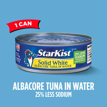 StarKist Solid White Albacore Tuna in Water Low Sodium - 5 oz Can