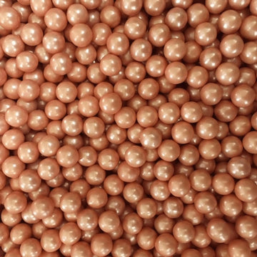 Cool Mom Sprinkles Rose Gold Sugar Pearl Sprinkles (4 Oz.) - Themed Sprinkles For Decorating Cakes, Cupcakes, Cookies & Desserts