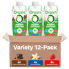 Orgain Organic Nutritional Protein Shake 16g Grass Fed Whey Protein Meal Replacement 20 Vitamins & Minerals Fruits & Vegetables Variety Pack Chocolate Vanilla Strawberry 11 Fl Oz (12 Pack)