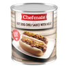 Chef-Mate Hot Dog Canned Chili Sauce With Meat, Ready To Eat, 6 Lb 12 Oz (#10 Can Bulk)