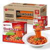 Nongshim Tteokbokki Style Noodles, Sweet and Spicy Sauce, Korean Instant Noodles, Wheat Stir Fry Style Noodles, Korean Street Fo