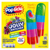 Popsicle JOLLY RANCHER Ice Pops 18 Count Candy Flavor Ice Pop For a Frozen Dessert Frozen Ice Pops With Only 35 Calories 29.7 oz