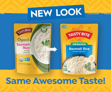 TASTY BITE Organic Basmati Rice, Ready to Eat, Vegan, Gluten-Free, 8.8 Ounce, Microwavable