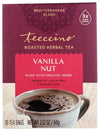 Teeccino Vanilla Nut Herbal Coffee Tea Bags, 10 Ct