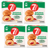 7Days Soft Croissant Multipacks (16 Pack), Strawberry Vanilla, 4 Boxes, Non-GMO Breakfast Pastry (2.12oz, Pack of 16)