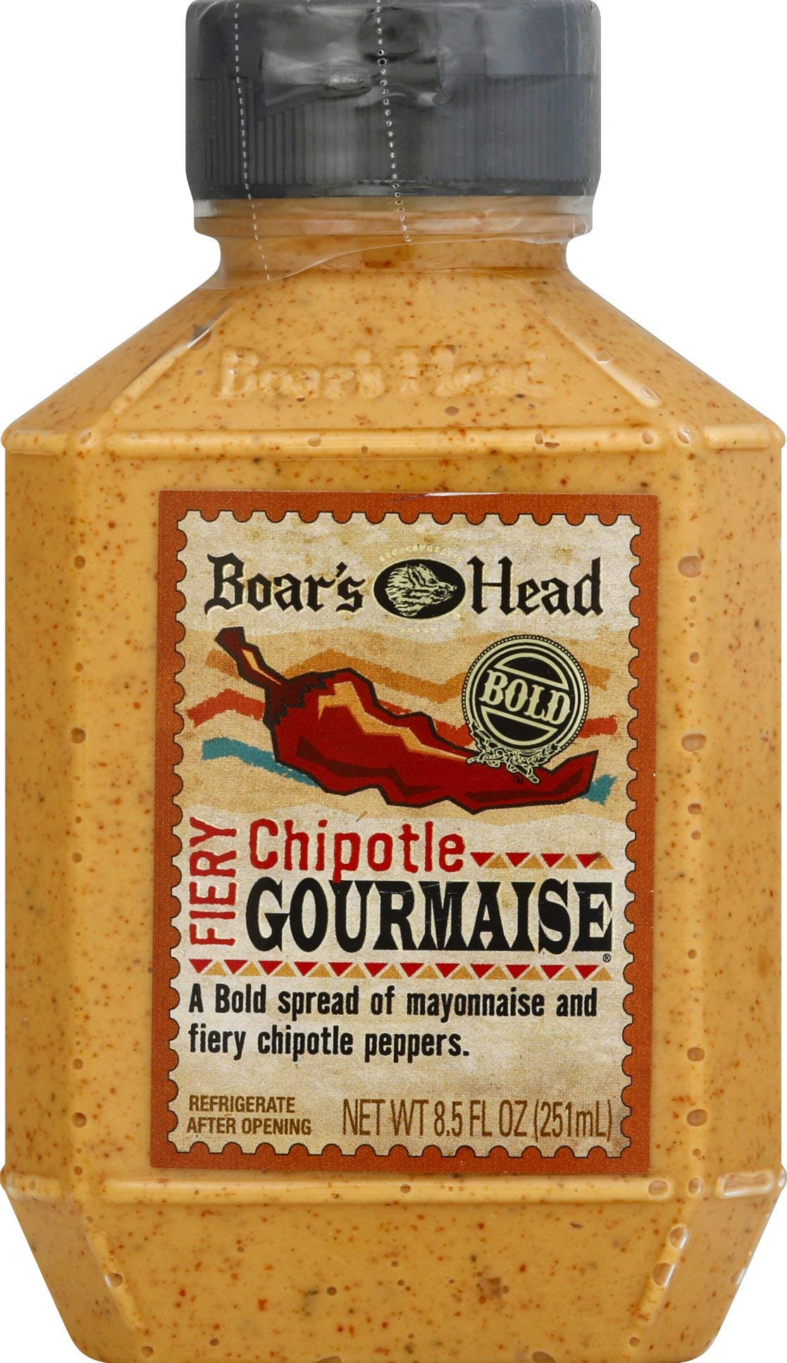 Boars Head Chipotle Gourmaise Regular Fat Content Squeeze Bottle Rp 8.5 Oz