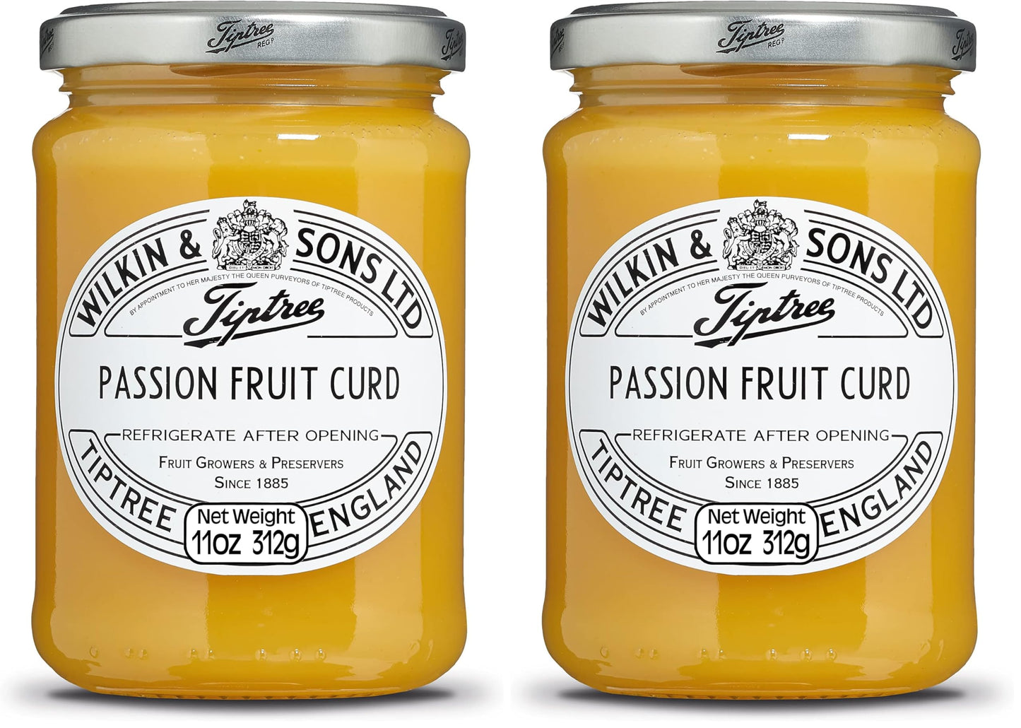 Tiptree Passion Fruit Curd, 11 Ounce Jar (Pack of 2)
