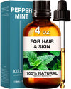 Kukka Peppermint Oil For Hair & Skin - 100% Natural Mint Essential Oils - Premium Grade Natural Peppermint Essential Oil For Dif