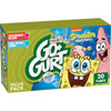 Go-GURT SpongeBob SquarePants Strawberry Splash and Cool Cotton Candy Kids Fat Free Yogurt Variety Pack, Gluten Free, 2 oz Yogur