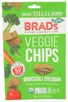 Brad'S Raw Organic Broccoli Cheddar Veggie Chips, 3 Oz