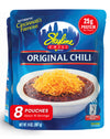 Skyline Chili Original Cincinnati-Style Chili - Authentic Recipe in Microwavable Pouches - Ideal for Cheese Coneys, Hot Dogs, &