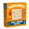 Manischewitz Matzos, Egg & Onion, 10 Oz