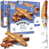 Nonni'S Turtle Pecan Biscotti Italian Cookies - 3 Boxes Caramel Pecan Cookies Dipped In Milk Chocolate - Butter Pecan Biscotti I